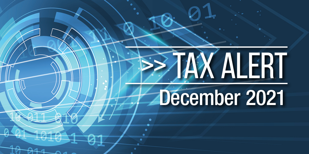 Tax Alert December 2021