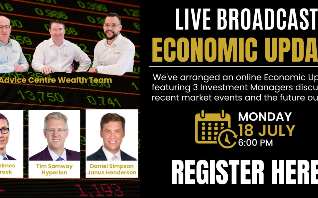 Join Our Live Online Economic Update