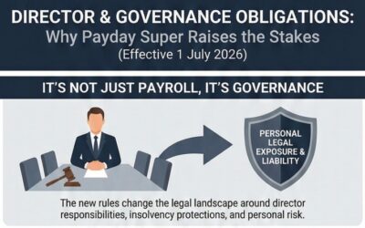 Director & Governance Obligations