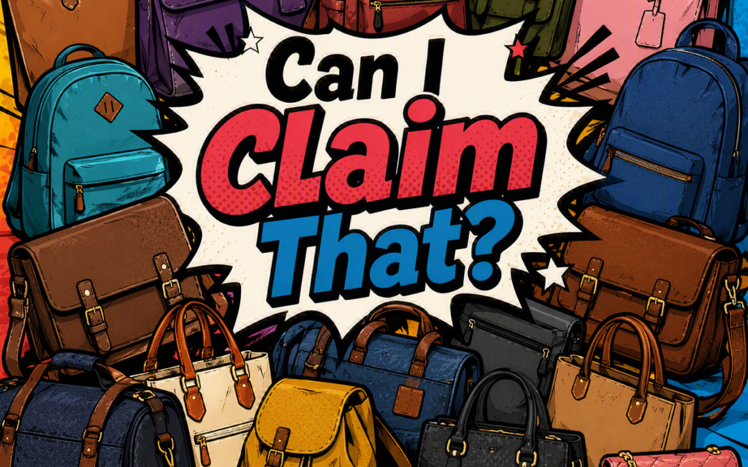 Claiming Tax Deductions for Work Bags and Cases